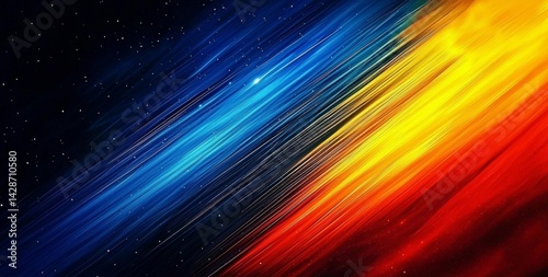 Dynamic Colorful Banner for Music Projects