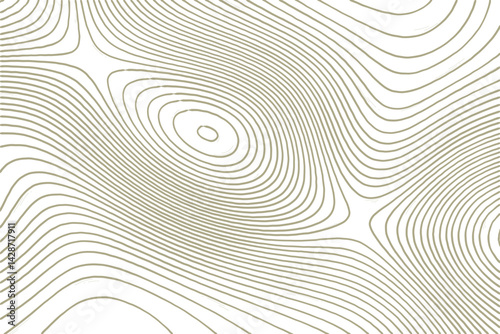 Topographic Lines An organic abstract terrain of sandy contours and rhythmic relief