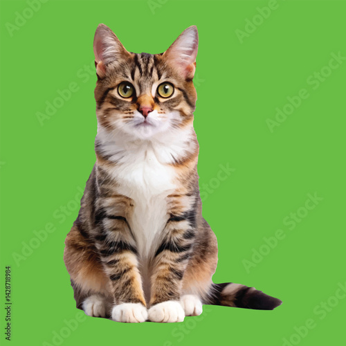 Animal Vector Illustration Deer, Dog, Cat, Red Bull, Cow