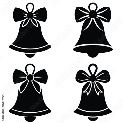 set of christmas bells