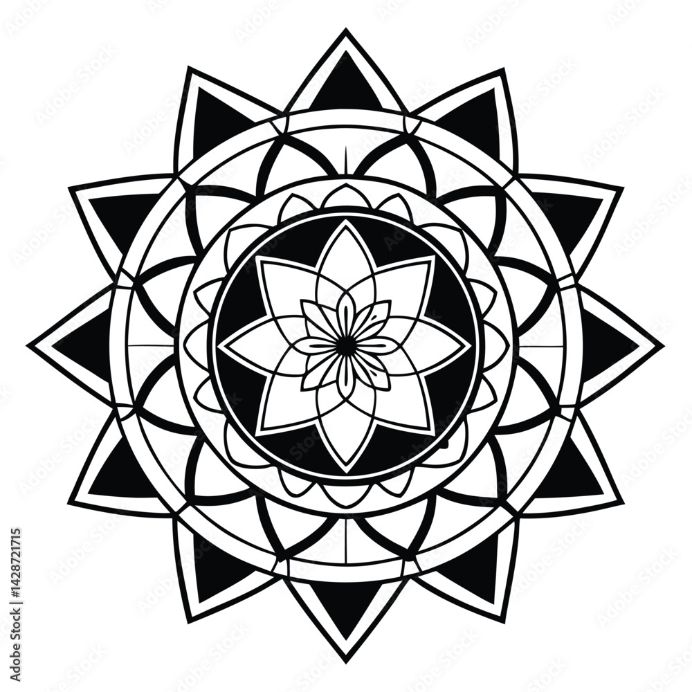 Fototapeta premium abstract flower design