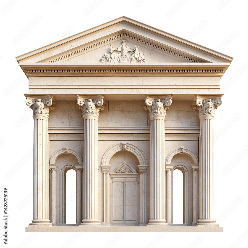 Fototapeta premium classical architectural detail of a building