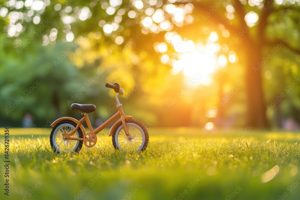 Fototapeta premium bicycle in the park