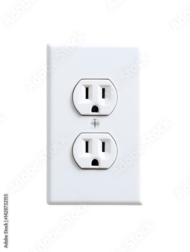 electrical outlet isolated on transparent background