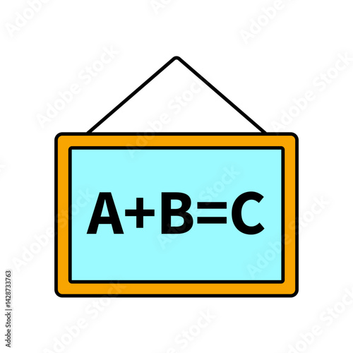 equations icons  symbol vector elements for infographic web