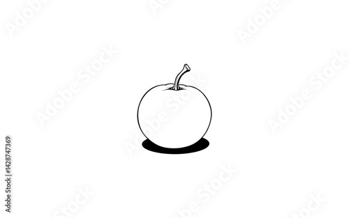 Araza – AI-Created Shiny Small Round Fruit with Prominent Stem