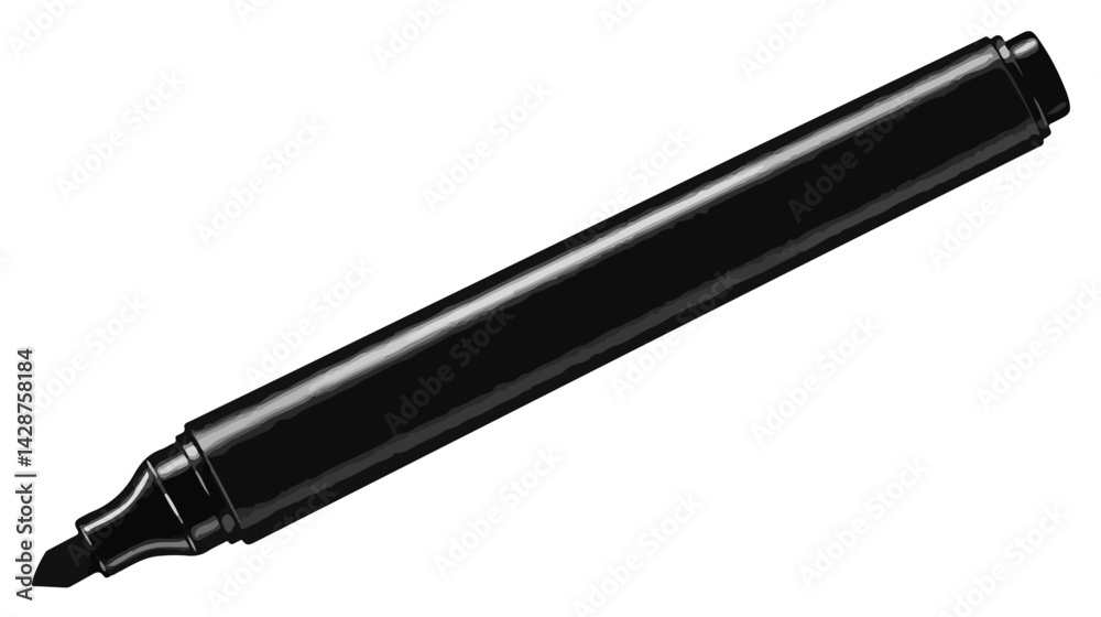 Fototapeta premium black marker pen