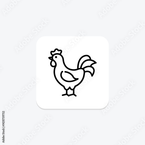 Bantam, vector, pixel perfect, illustrator file