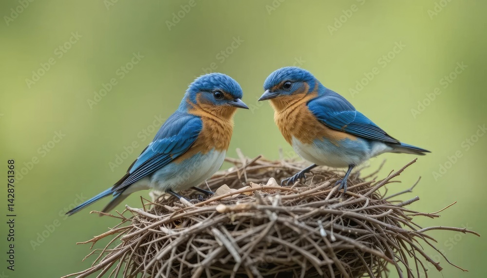 Fototapeta premium blue and yellow macaw