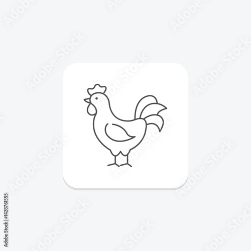 Bantam, vector, pixel perfect, illustrator file