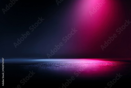 Obraz na płótnie Dark gradient background with soft glowing highlights perfect for luxury product display. w salonie