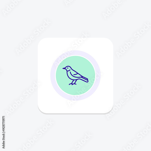 Mockingbird, vector, pixel perfect, illustrator file