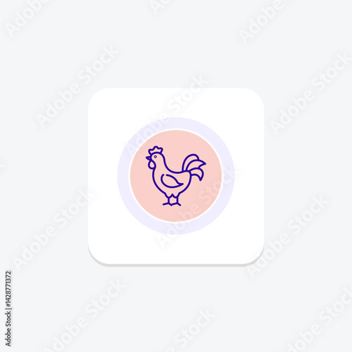 Bantam, vector, pixel perfect, illustrator file