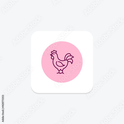 Bantam, vector, pixel perfect, illustrator file