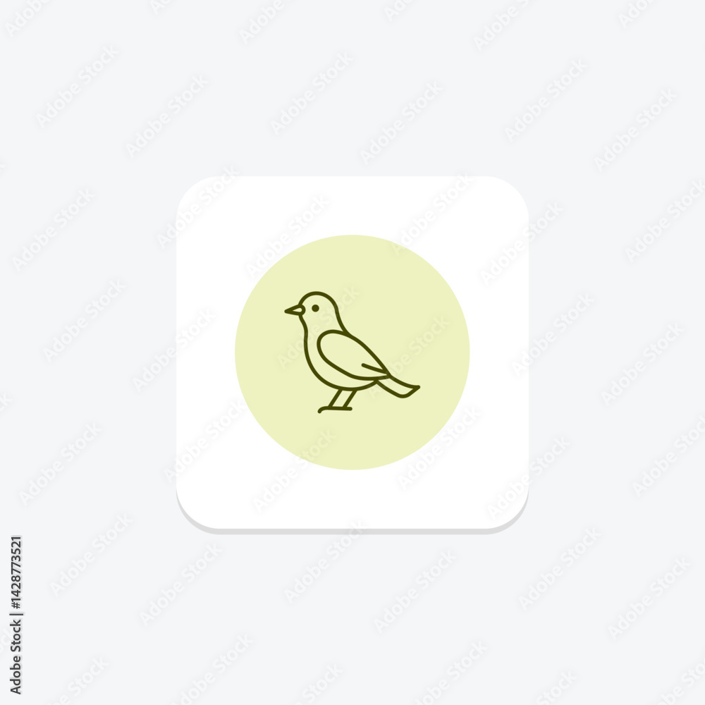 Starling, vector, pixel perfect, illustrator file Starling, vector, pixel perfect, illustrator file