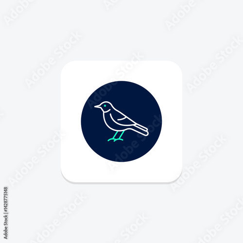 Mockingbird, vector, pixel perfect, illustrator file
