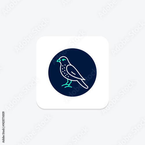 Merlin, vector, pixel perfect, illustrator file