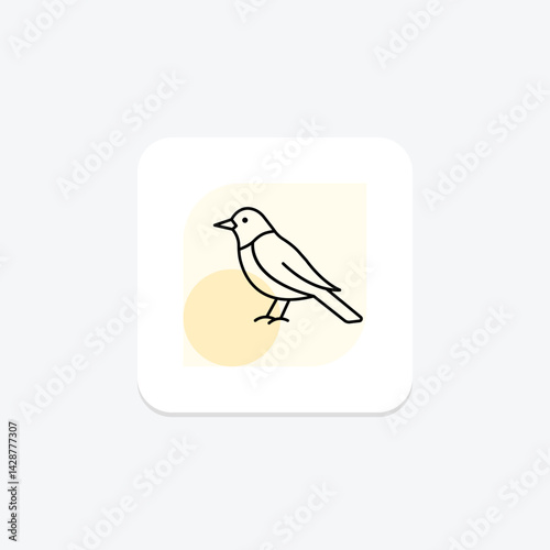 Oriole, vector, pixel perfect, illustrator file