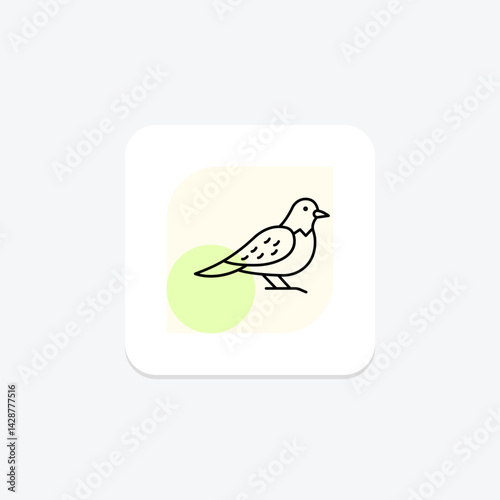 Nightjar, vector, pixel perfect, illustrator file