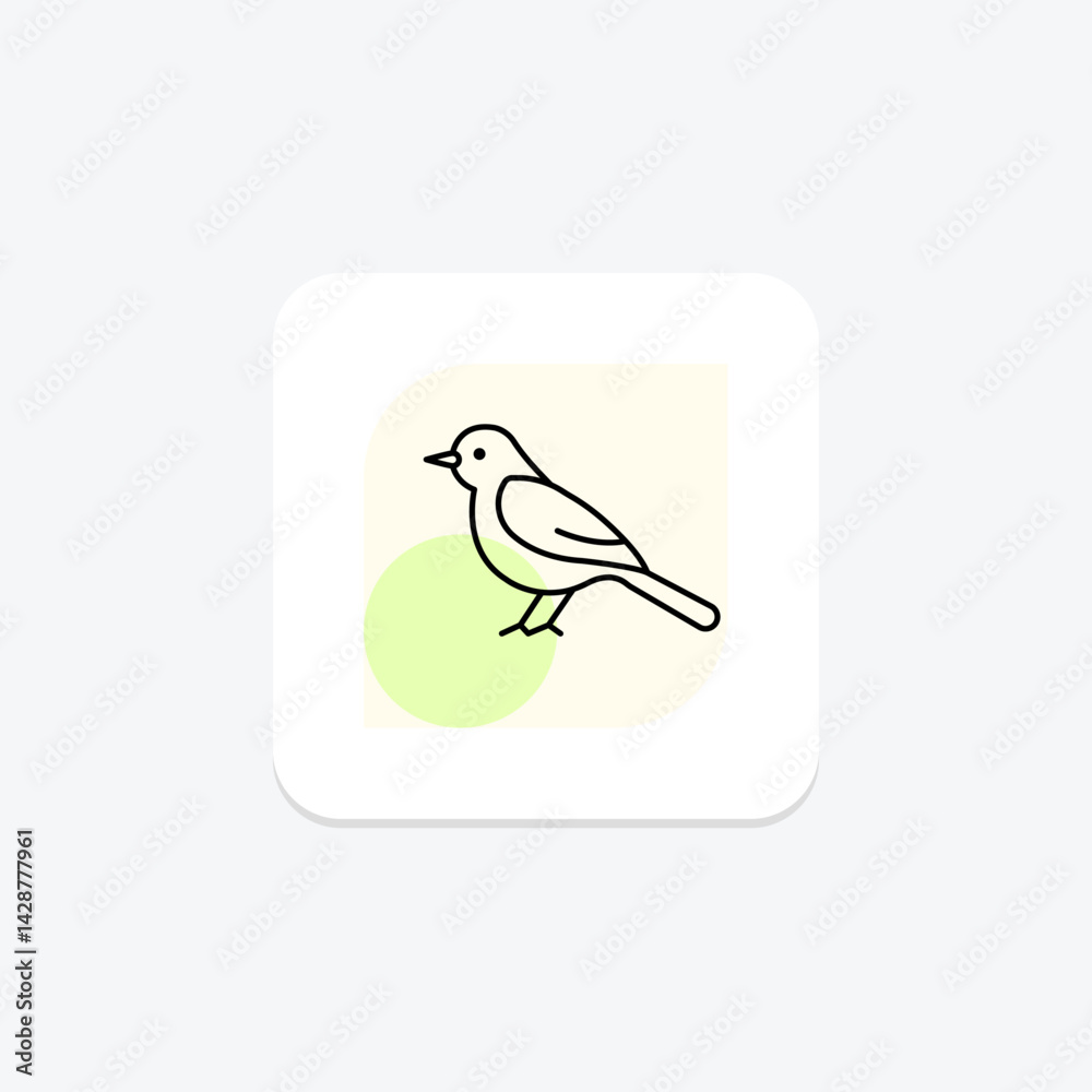 Fototapeta premium Grouse, vector, pixel perfect, illustrator file