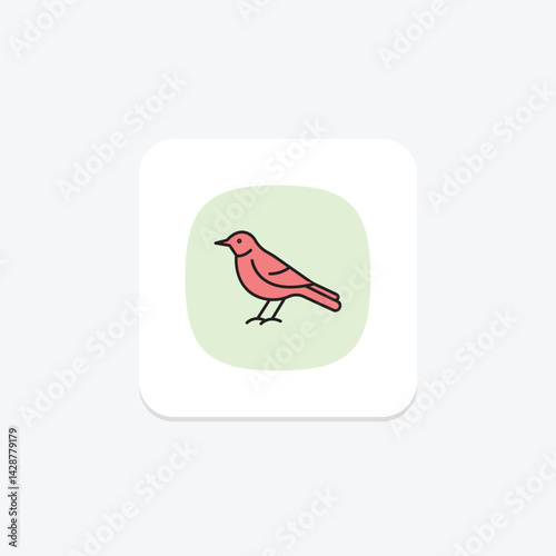 Mockingbird, vector, pixel perfect, illustrator file