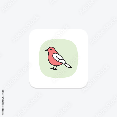 Bulbul, vector, pixel perfect, illustrator file