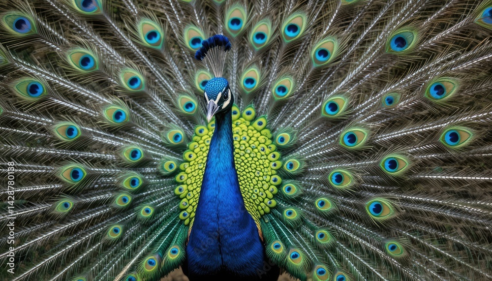 Obraz premium peacock with feathers