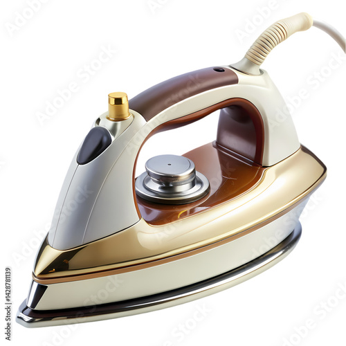 Vintage Electric Iron Retro Clothing Ironing Appliance