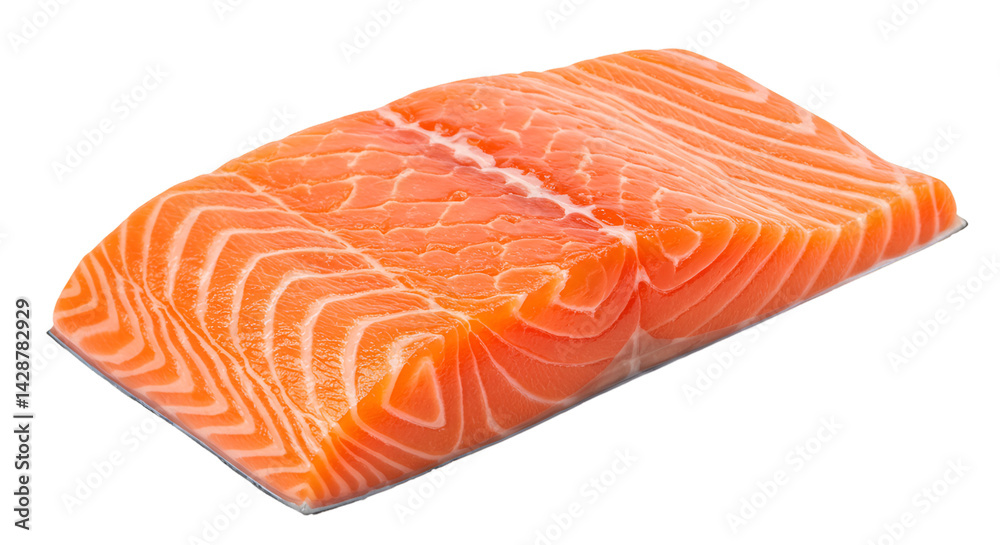 Fresh raw salmon fillet Fresh raw salmon fillet