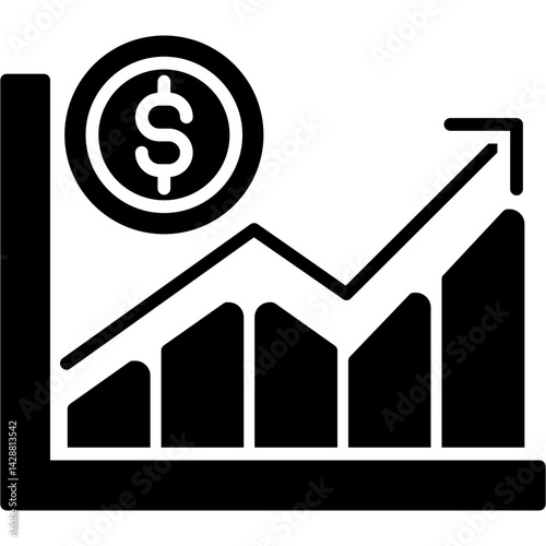 Sales Profits Chat Icon