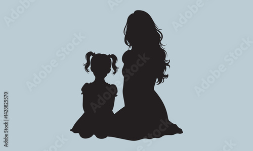 silhouette of bride and groom