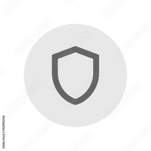 Shield Outlined Icon