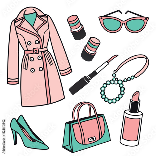 Modern Beauty and Fashion Graphics
