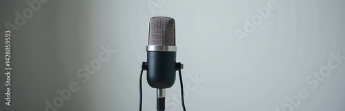 Obraz na płótnie Microphone With Message For Truth And Transparency w salonie