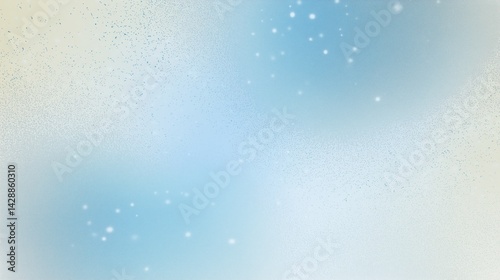 Abstract watercolor blue and white gradient background with soft light, paper texture, and grainy noise effect in sky blue, pastel yellow, beige, gray, and silver. Elegant minimalist design for brandi