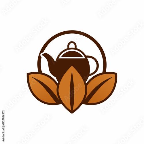 cup of coffee with leaves