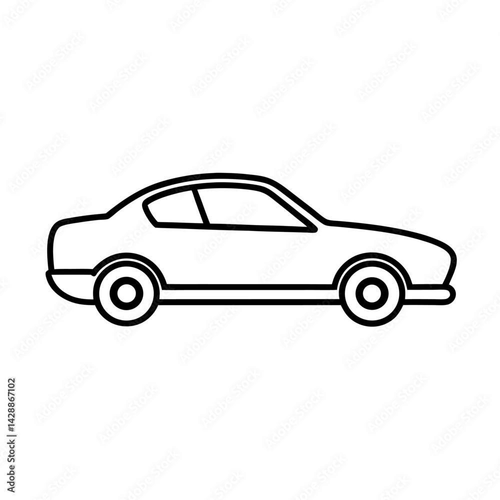 vector illustration of a car