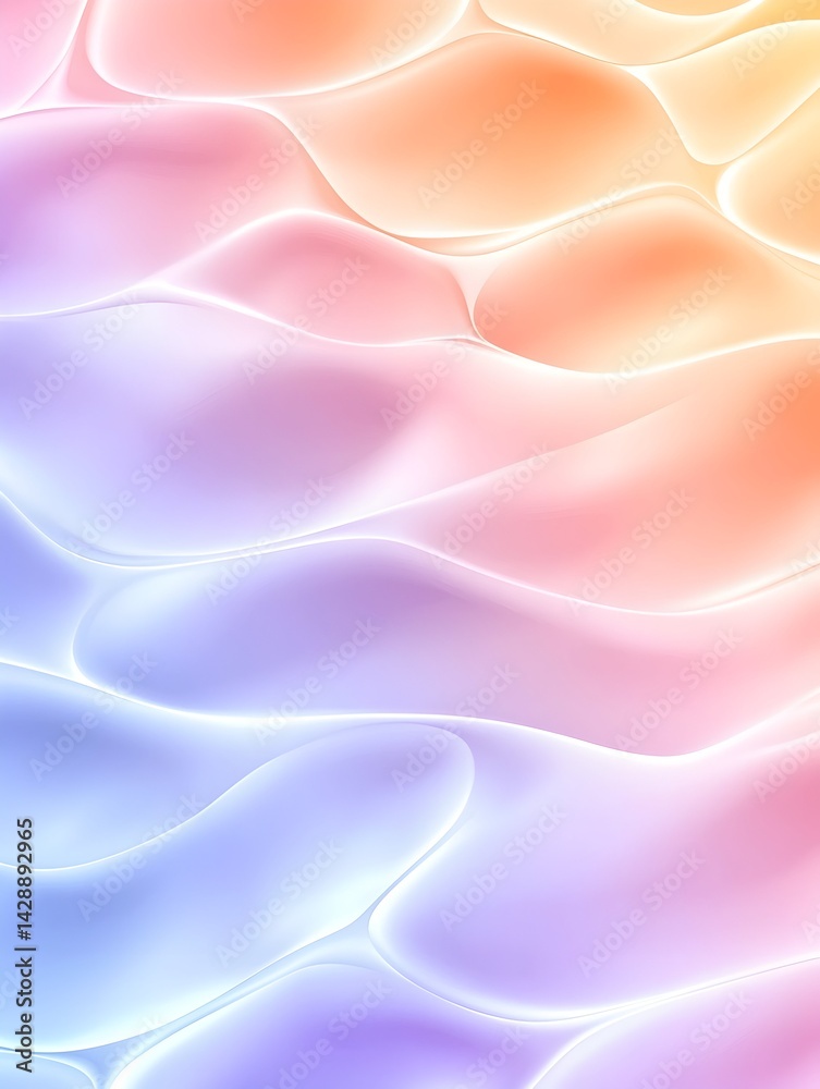 Obraz premium Abstract pastel wave background (2)