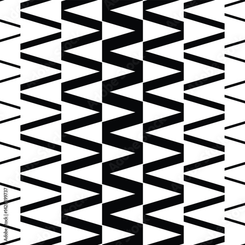 abstract geometric line, shape, asymmetry, seamless pattern design, isolated on white for printing, effect, overlay design