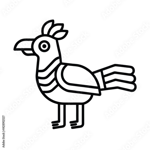 chim bird frieze