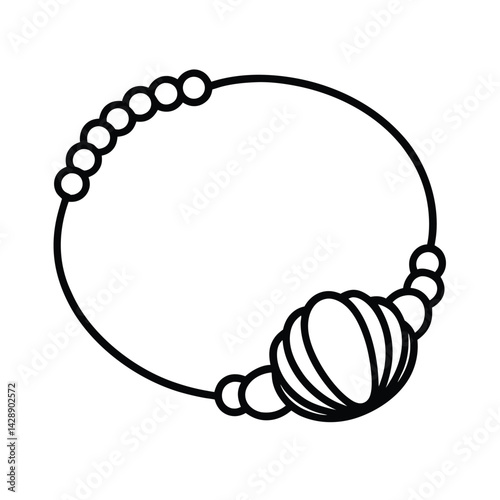 chim shell bracelet