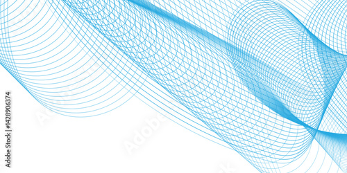 Abstract wave lines smooth color and technology curve lines background. Abstract background with business lines background. Abstract grey wavy lines background. Digital frequency track equalizer.