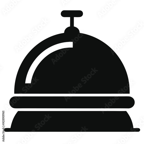 Hotel Bell Vector Illustration