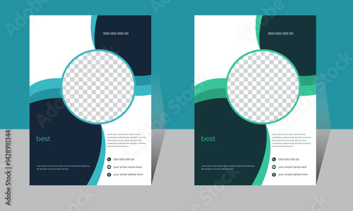 Madical Flyer design A4 size, modern healthcare promotion business flyer templete,