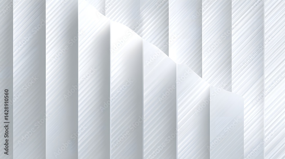 Obraz premium Elegant White Texture with Soft Light and Subtle Lines