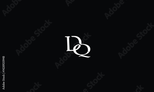 DQ,QD,D,Q,D,Q abstract, letters, logo, monogram, style, symbols, ambitions, icons, 
