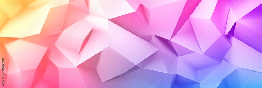 Naklejka premium pastel geometric background -