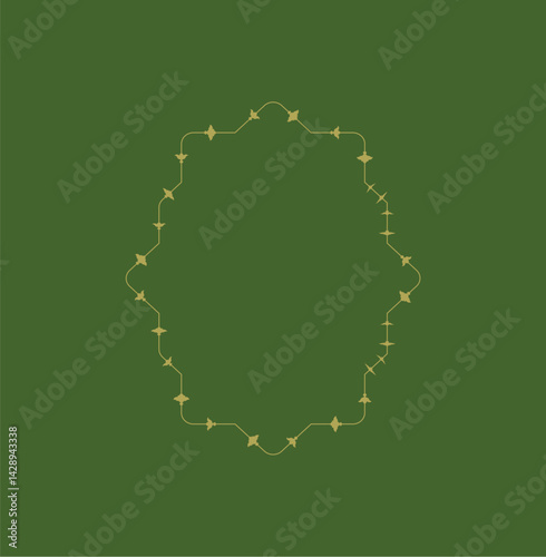 Tazhib Eslimi Art Iranian Text Box Floral