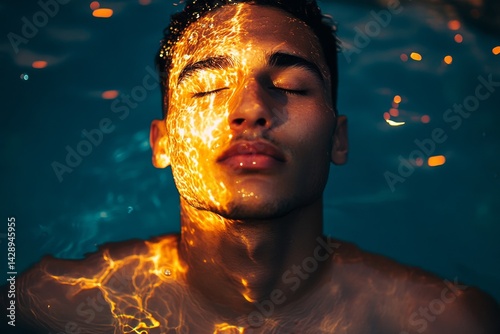 Managing stress, mood disorders, and mental wellness involves understanding mental disorders like guilt, which can be represented by abstract images of physical states, and addressing them through