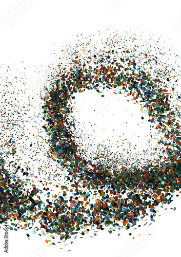Colorful Confetti Explosion
